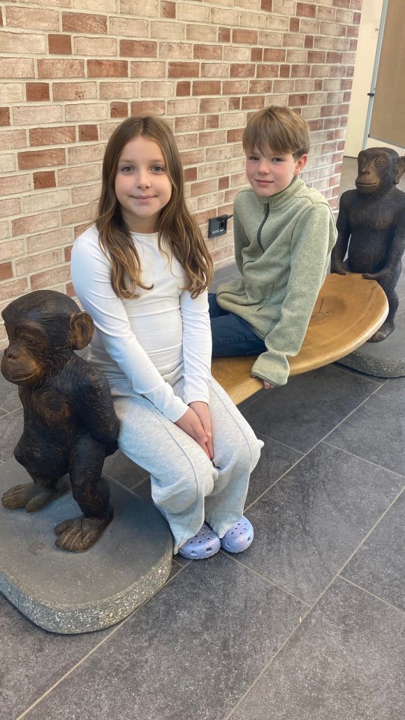 Unsere neuen Schulsprecher
Sophia (Kl.3) und Bjarne (Kl.4)
